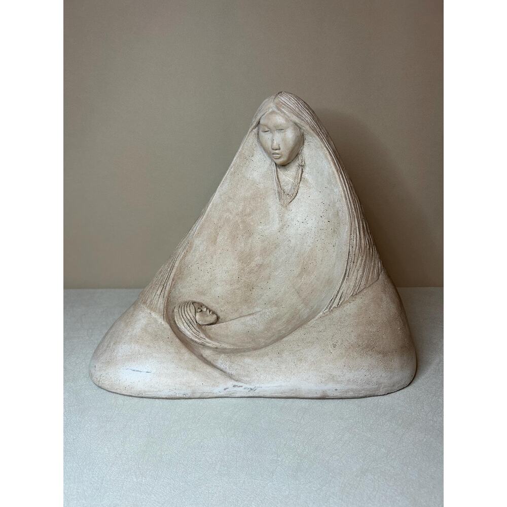 Large Austin Productions "Rio De Vida" Sculpture 1983 Acoma Pueblo Pottery